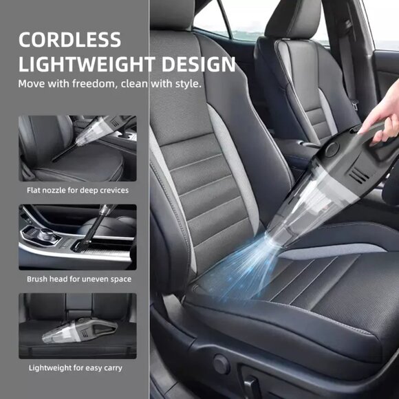 Portable Cordless Handheld Bag-Free Vacuum Cleaner - Picture 5 of 9